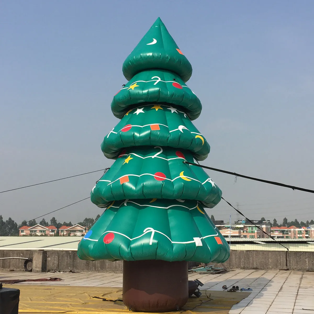 20ft (6M) Giant Inflatable Christmas Tree for Store decoration Advertising Promotion Celebration Home Seasonal Decoration
