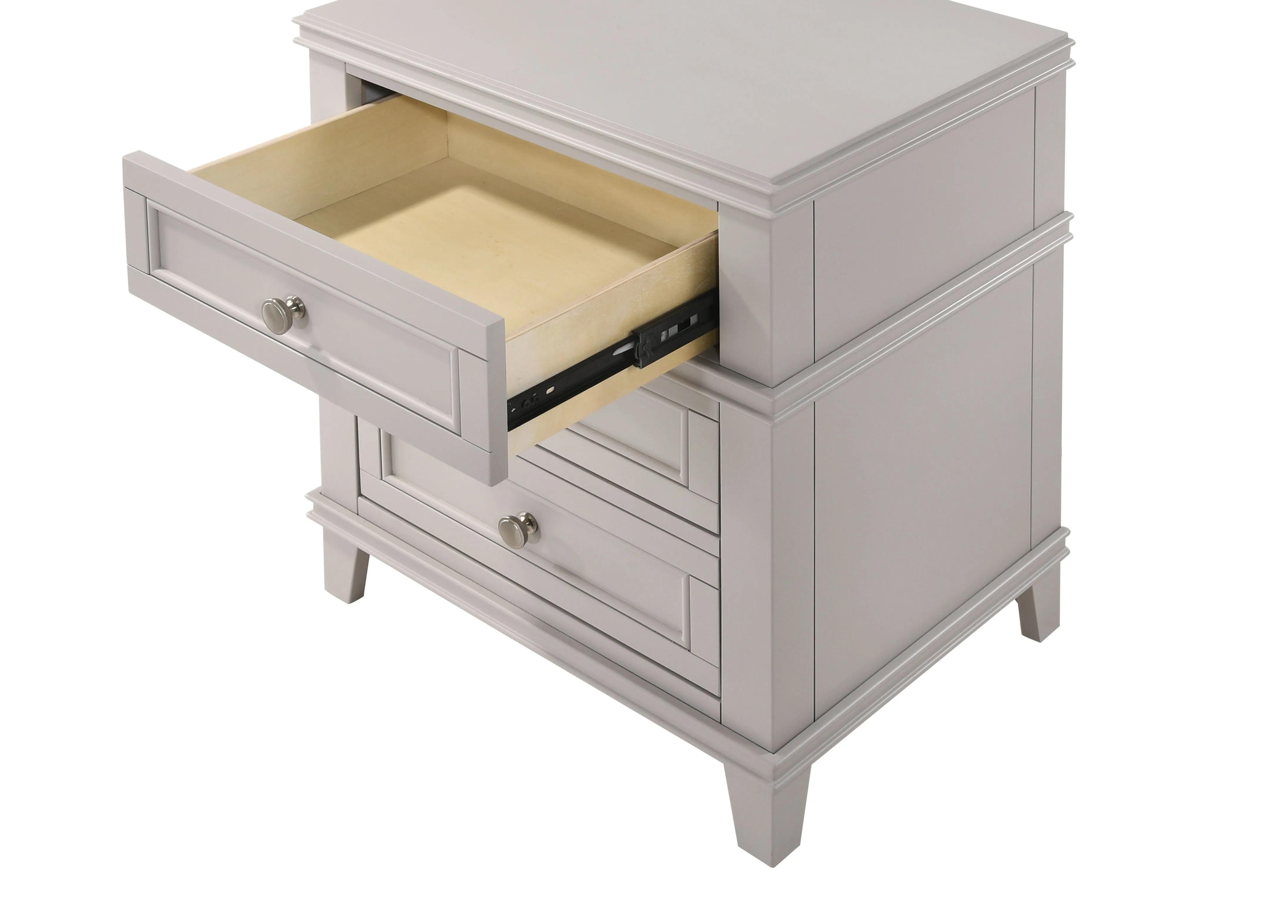 3 Drawer Nightstand With USB by Couch.com