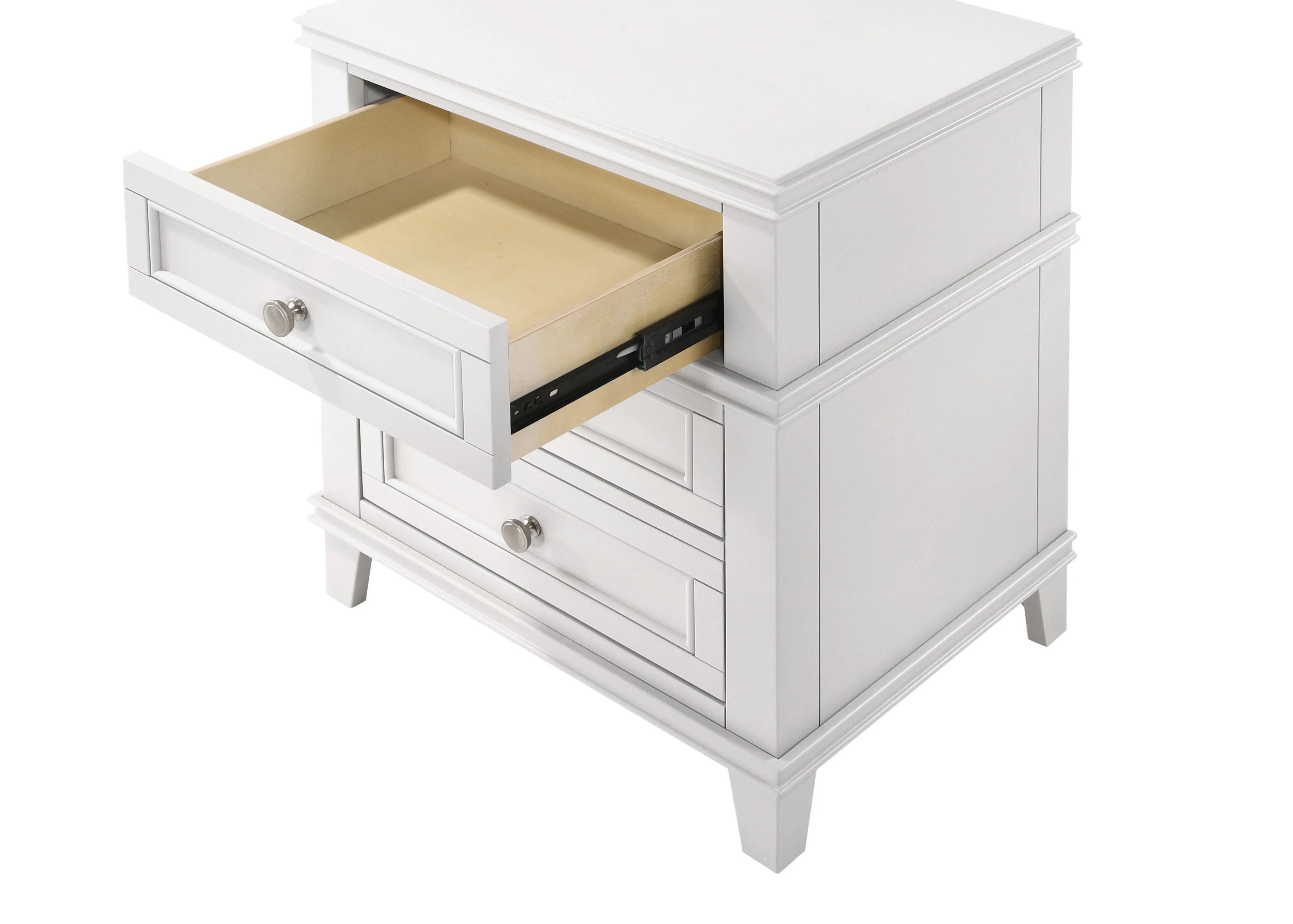 3 Drawer Nightstand With USB by Couch.com