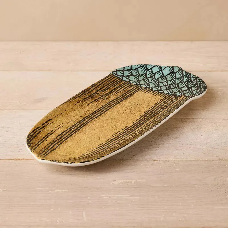 Acorn Stoneware Serving Platter - John Derian Company