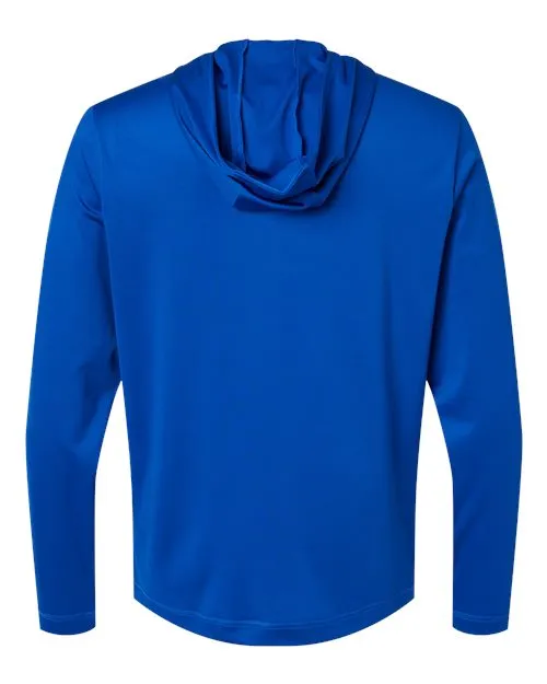 adidas Men's Lightweight Performance Quarter-Zip Hooded Pullover