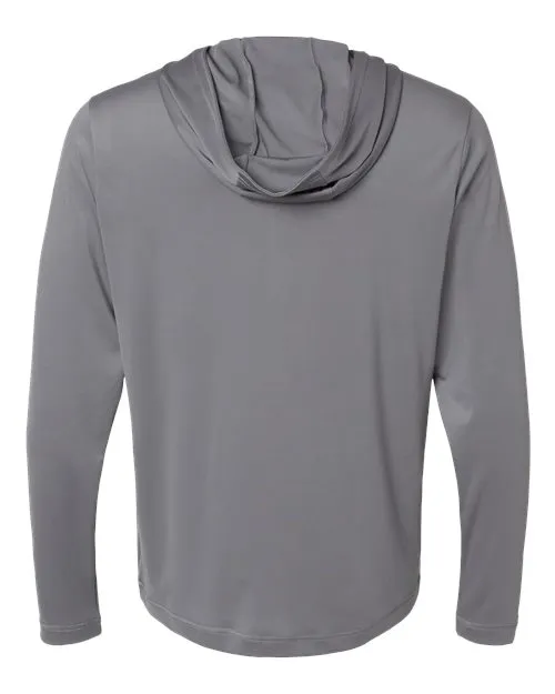 adidas Men's Lightweight Performance Quarter-Zip Hooded Pullover