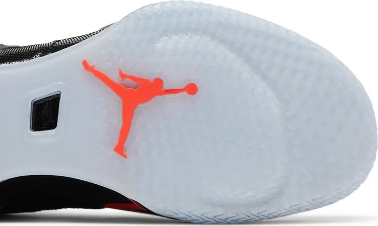 Air Jordan 36 Black Infrared sneakers, black