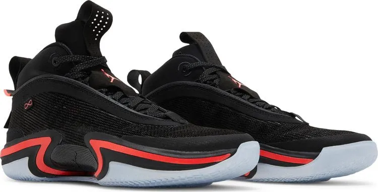 Air Jordan 36 Black Infrared sneakers, black