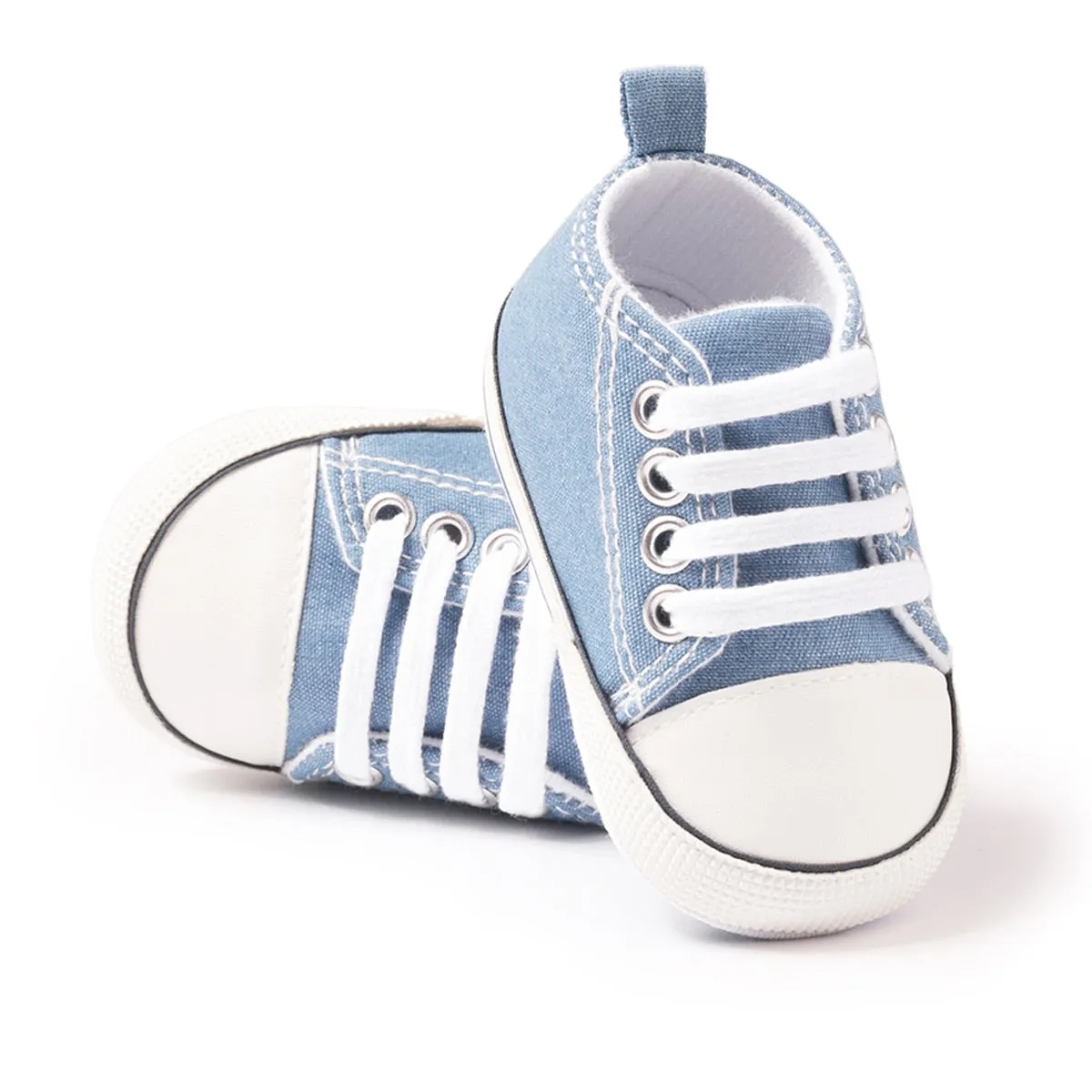 Baby Girl Shoes Star Flash Canvas Sneakers Multicolor Anti-Slip Sole Newborn Infant Shoes - TGSH50693