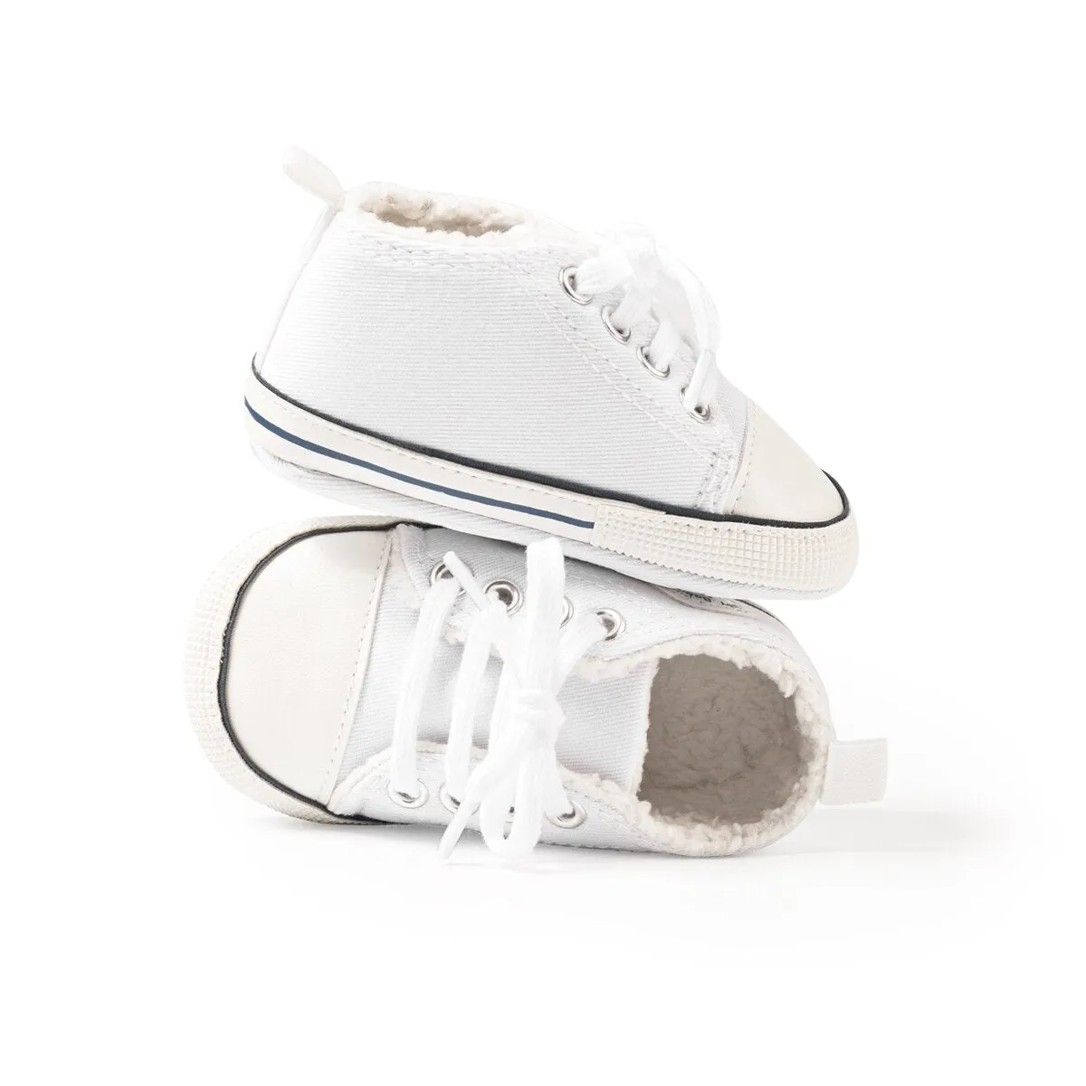 Baby Girl Shoes Star Flash Canvas Sneakers Multicolor Anti-Slip Sole Newborn Infant Shoes - TGSH50693