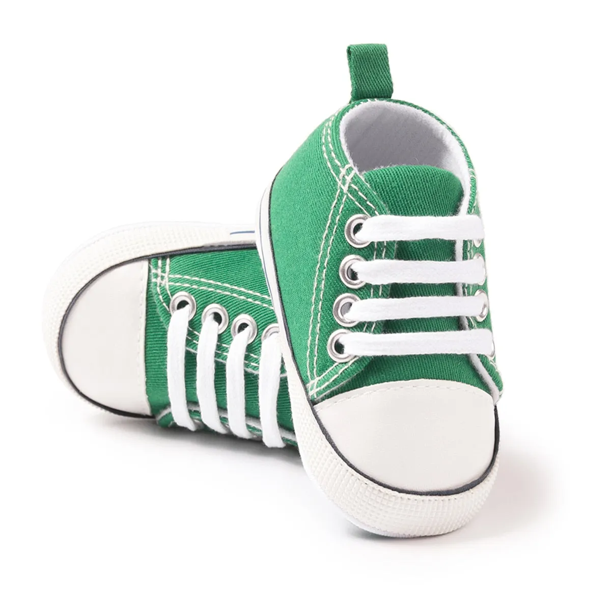 Baby Girl Shoes Star Flash Canvas Sneakers Multicolor Anti-Slip Sole Newborn Infant Shoes - TGSH50693