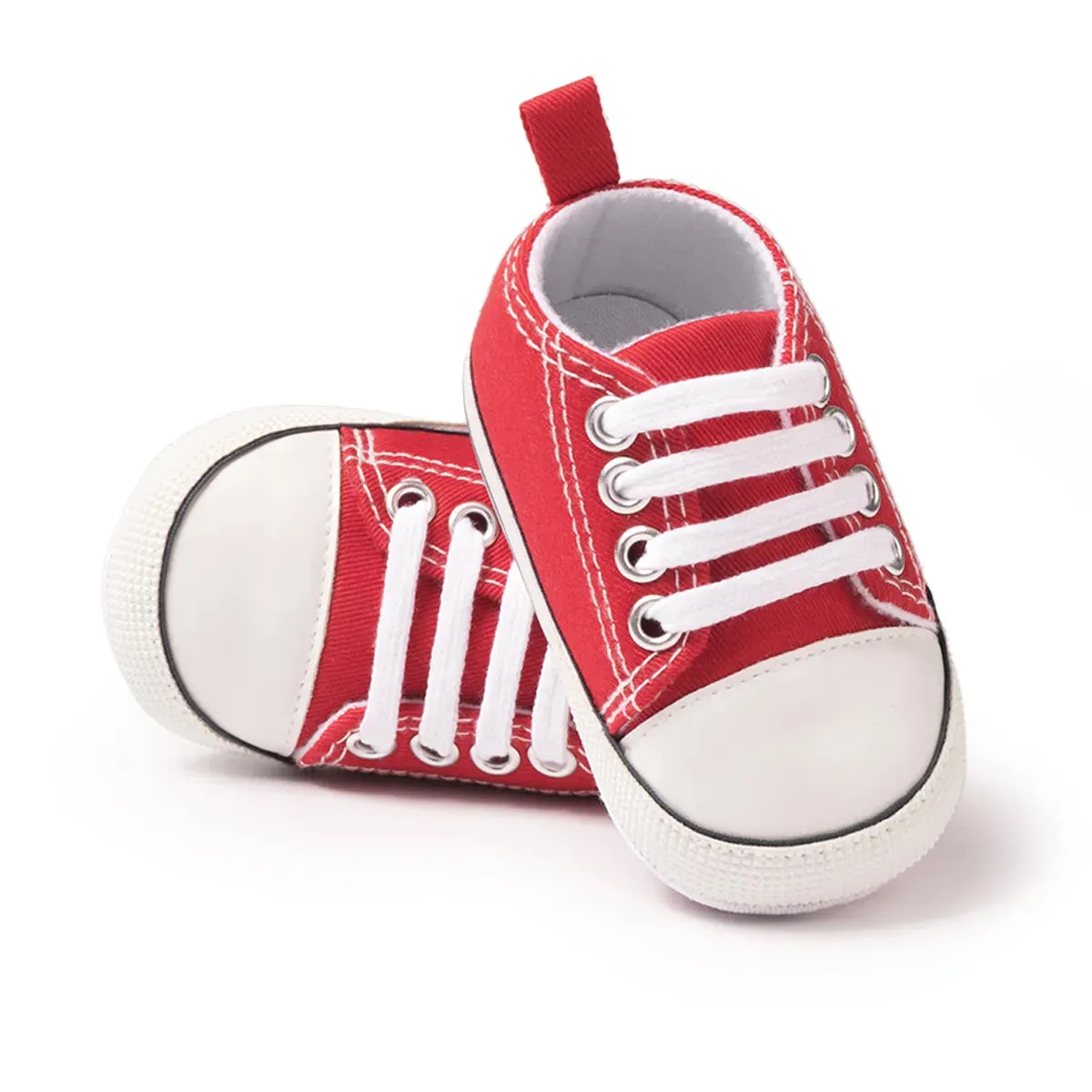 Baby Girl Shoes Star Flash Canvas Sneakers Multicolor Anti-Slip Sole Newborn Infant Shoes - TGSH50693