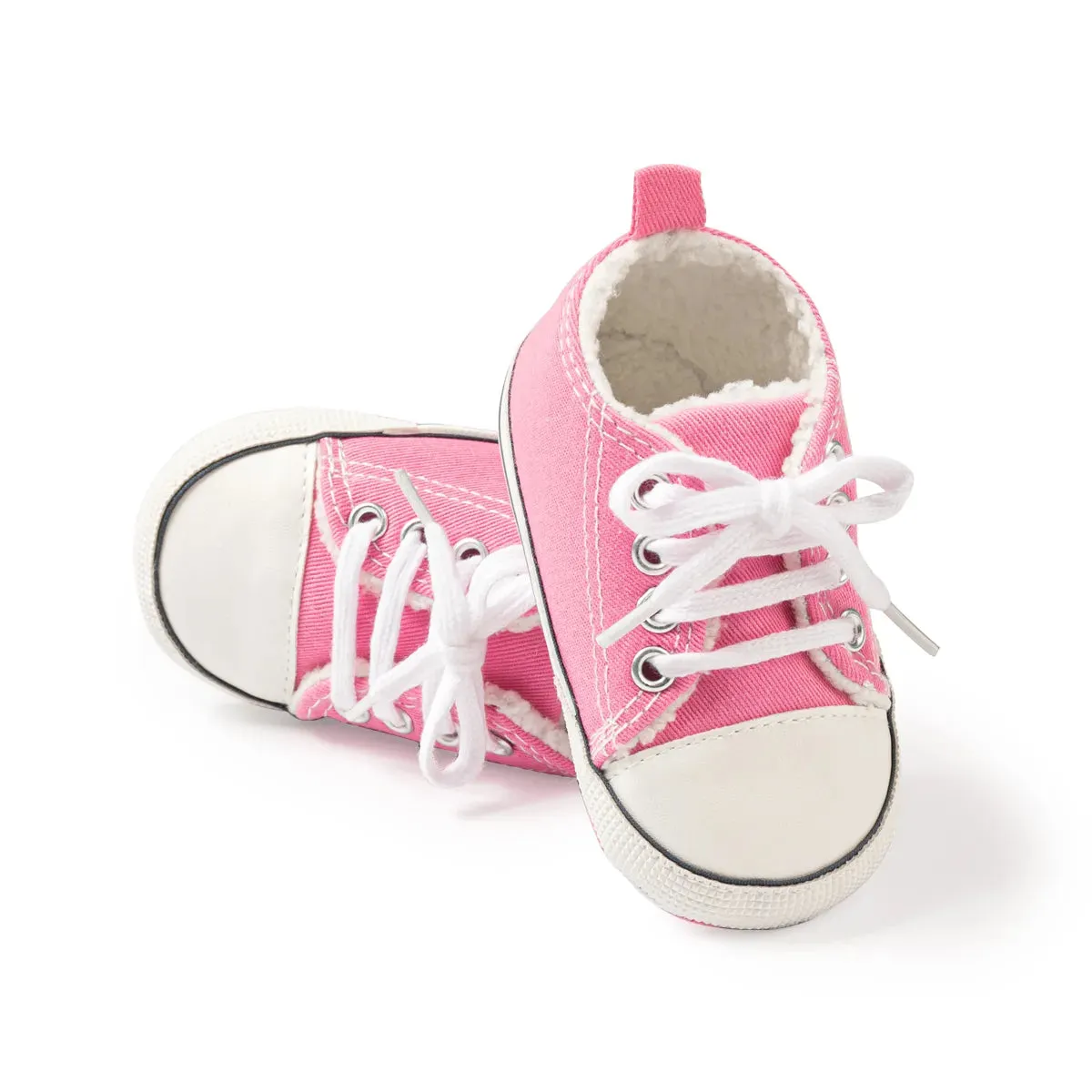 Baby Girl Shoes Star Flash Canvas Sneakers Multicolor Anti-Slip Sole Newborn Infant Shoes - TGSH50693
