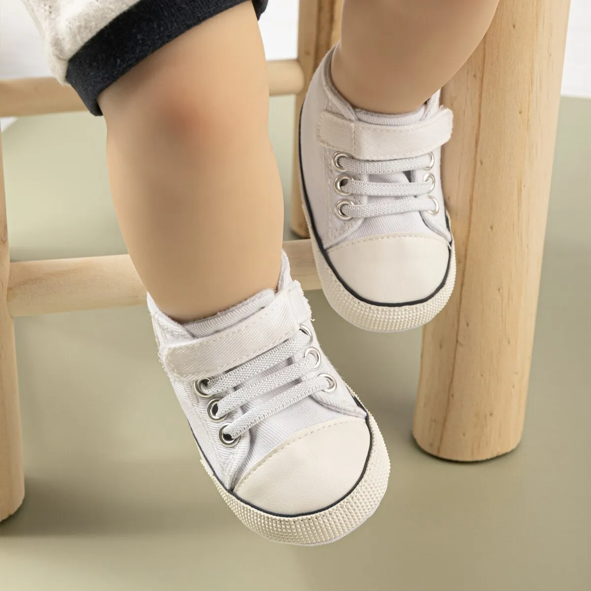 Baby Girl Shoes Star Flash Canvas Sneakers Multicolor Anti-Slip Sole Newborn Infant Shoes - TGSH50693