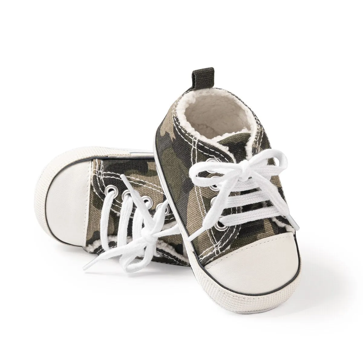 Baby Girl Shoes Star Flash Canvas Sneakers Multicolor Anti-Slip Sole Newborn Infant Shoes - TGSH50693