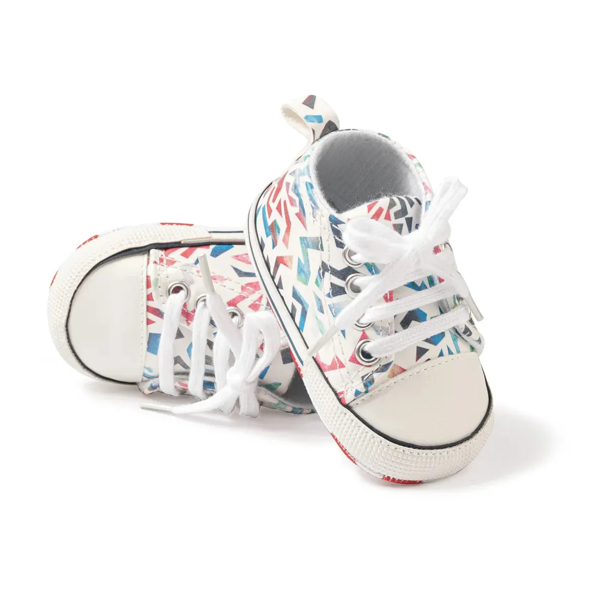 Baby Girl Shoes Star Flash Canvas Sneakers Multicolor Anti-Slip Sole Newborn Infant Shoes - TGSH50693