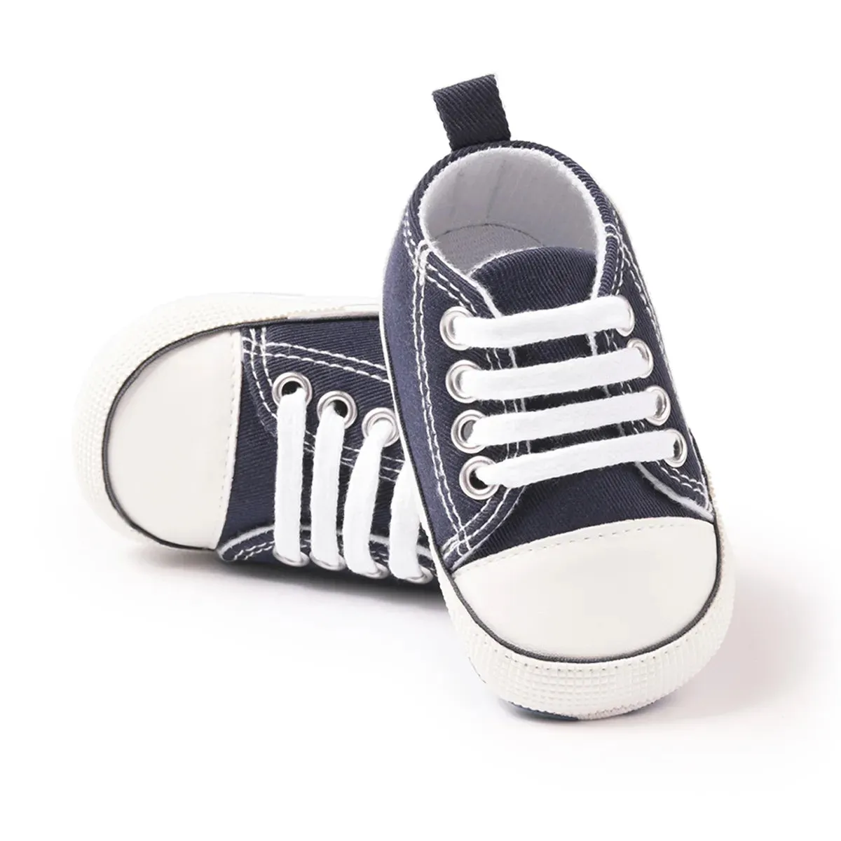 Baby Girl Shoes Star Flash Canvas Sneakers Multicolor Anti-Slip Sole Newborn Infant Shoes - TGSH50693