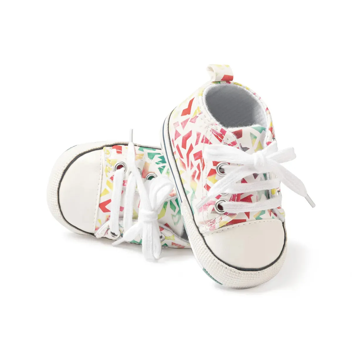 Baby Girl Shoes Star Flash Canvas Sneakers Multicolor Anti-Slip Sole Newborn Infant Shoes - TGSH50693