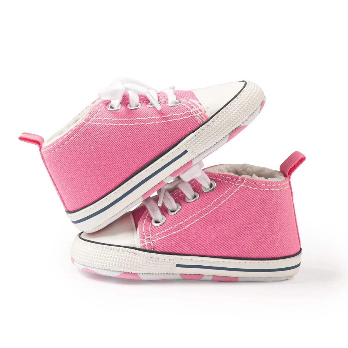Baby Girl Shoes Star Flash Canvas Sneakers Multicolor Anti-Slip Sole Newborn Infant Shoes - TGSH50693