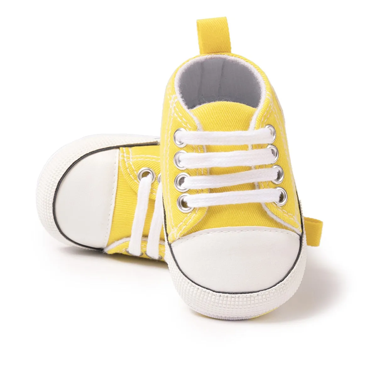 Baby Girl Shoes Star Flash Canvas Sneakers Multicolor Anti-Slip Sole Newborn Infant Shoes - TGSH50693