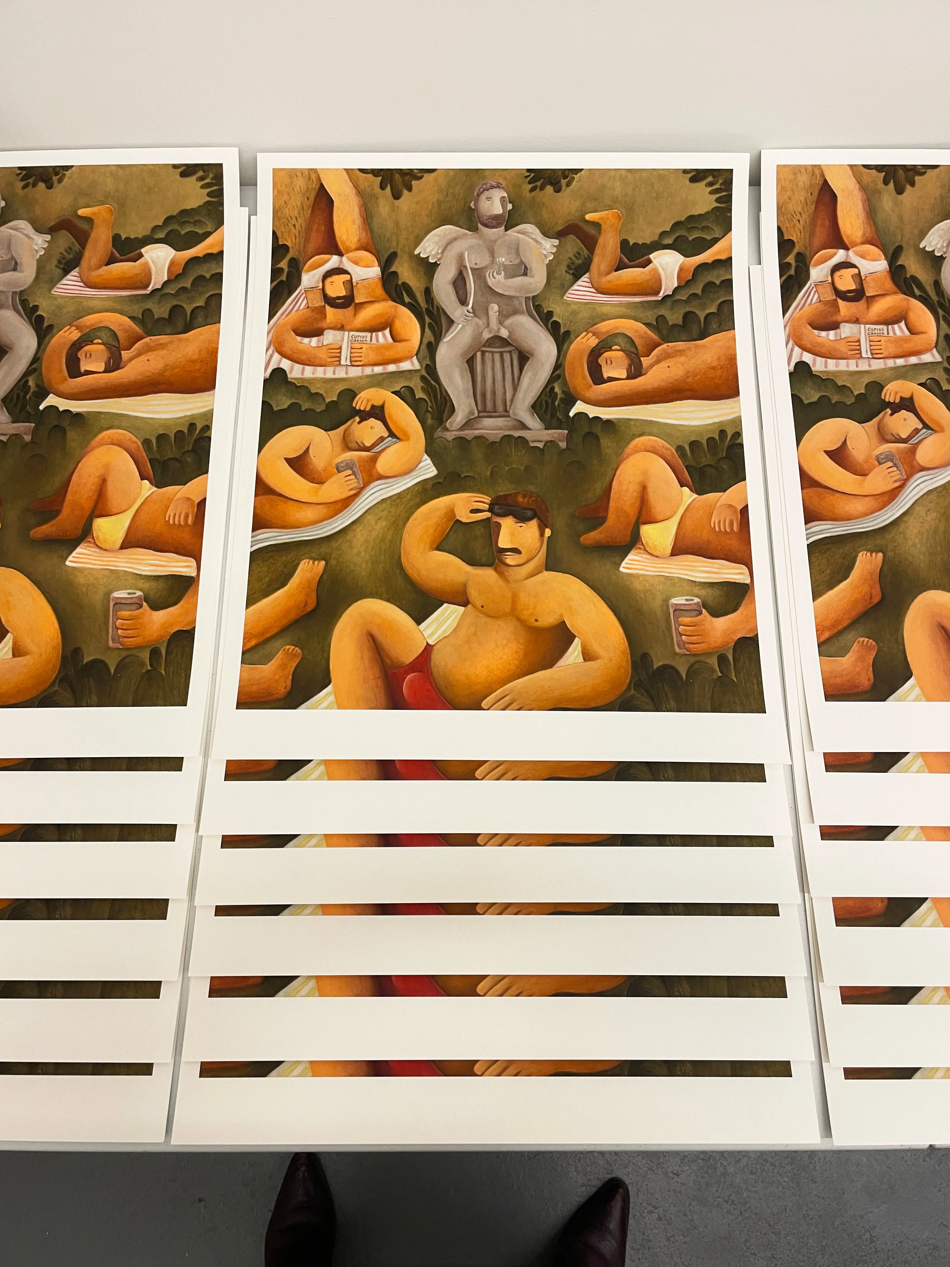 Carlos Rodriguez - "Cupid's Garden" print