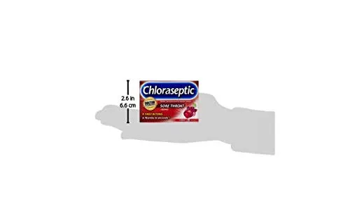 Chloraseptic Sore Throat Lozenges, Cherry, 18 Count, 6 Pack