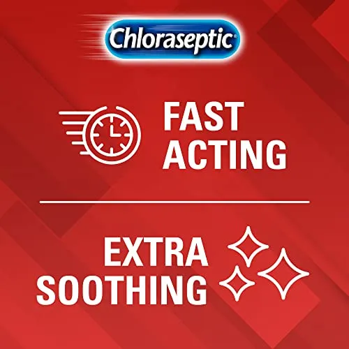 Chloraseptic Sore Throat Lozenges, Cherry, 18 Count, 6 Pack