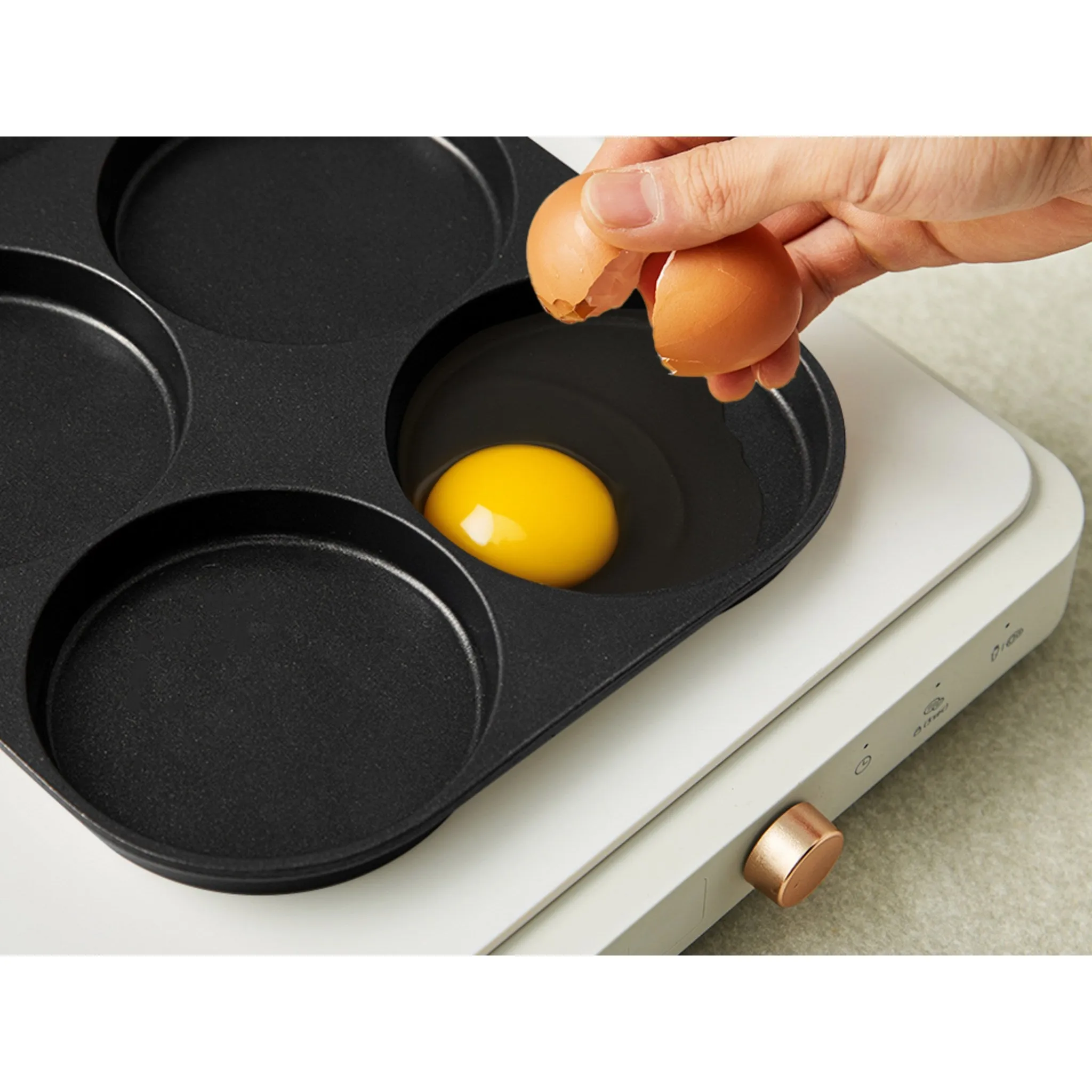 Comet Kitchen 4-Cup Egg Pan (Induction Compatible) - 🏆 #75 - Kitchen Essentials - Best of December