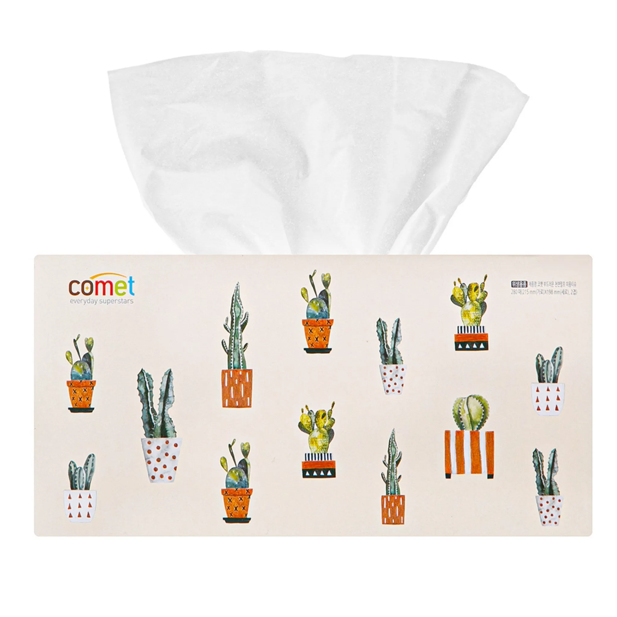 Comet Premium Soft Natural Pulp Cosmetic Tissue 280 Sheets - 🏆 #75 - Household Items - Best of December