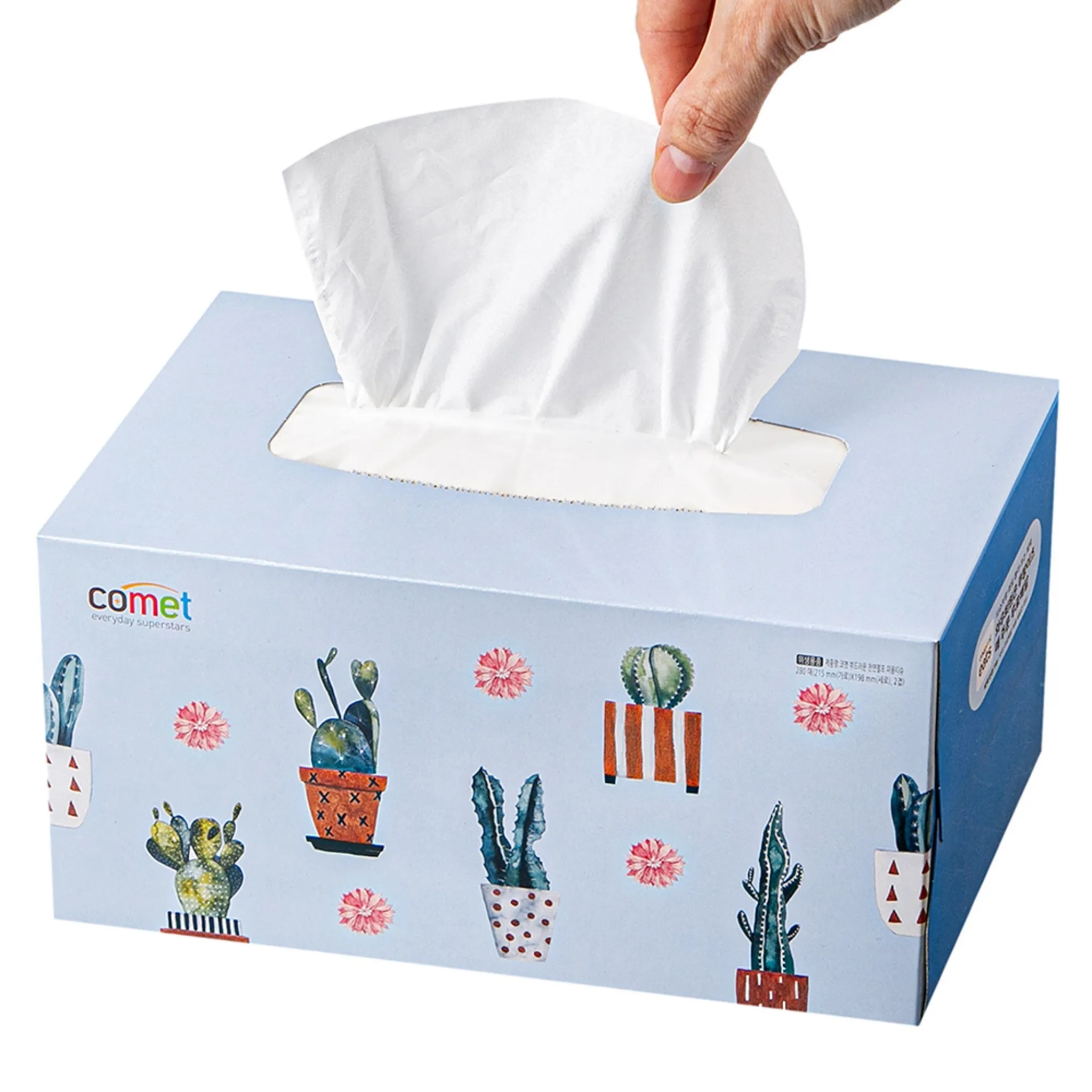 Comet Premium Soft Natural Pulp Cosmetic Tissue 280 Sheets - 🏆 #75 - Household Items - Best of December
