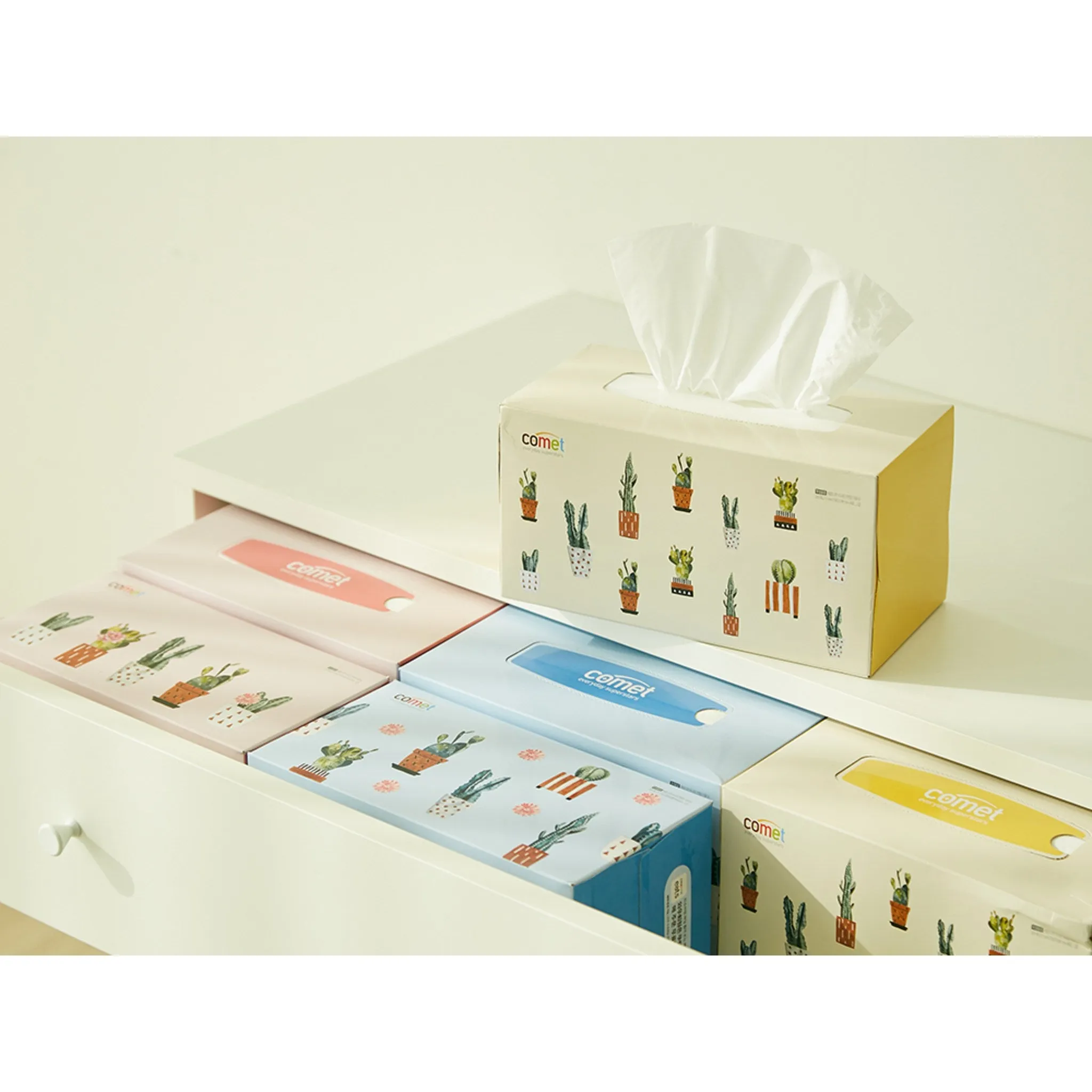 Comet Premium Soft Natural Pulp Cosmetic Tissue 280 Sheets - 🏆 #75 - Household Items - Best of December