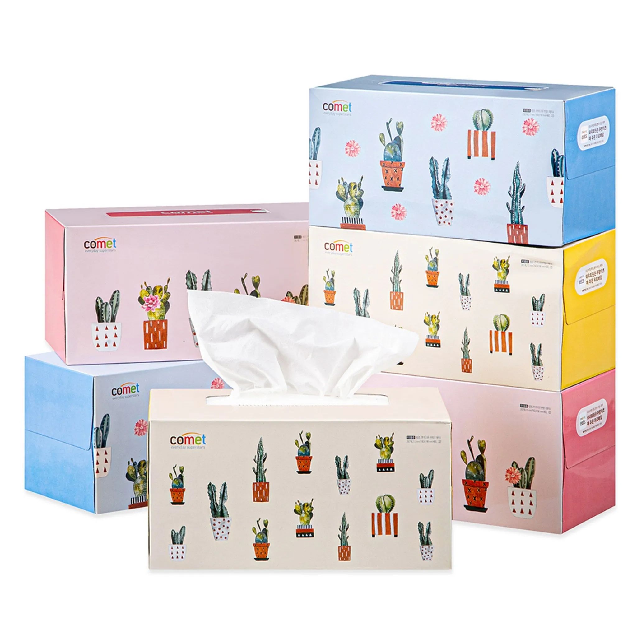 Comet Premium Soft Natural Pulp Cosmetic Tissue 280 Sheets - 🏆 #75 - Household Items - Best of December