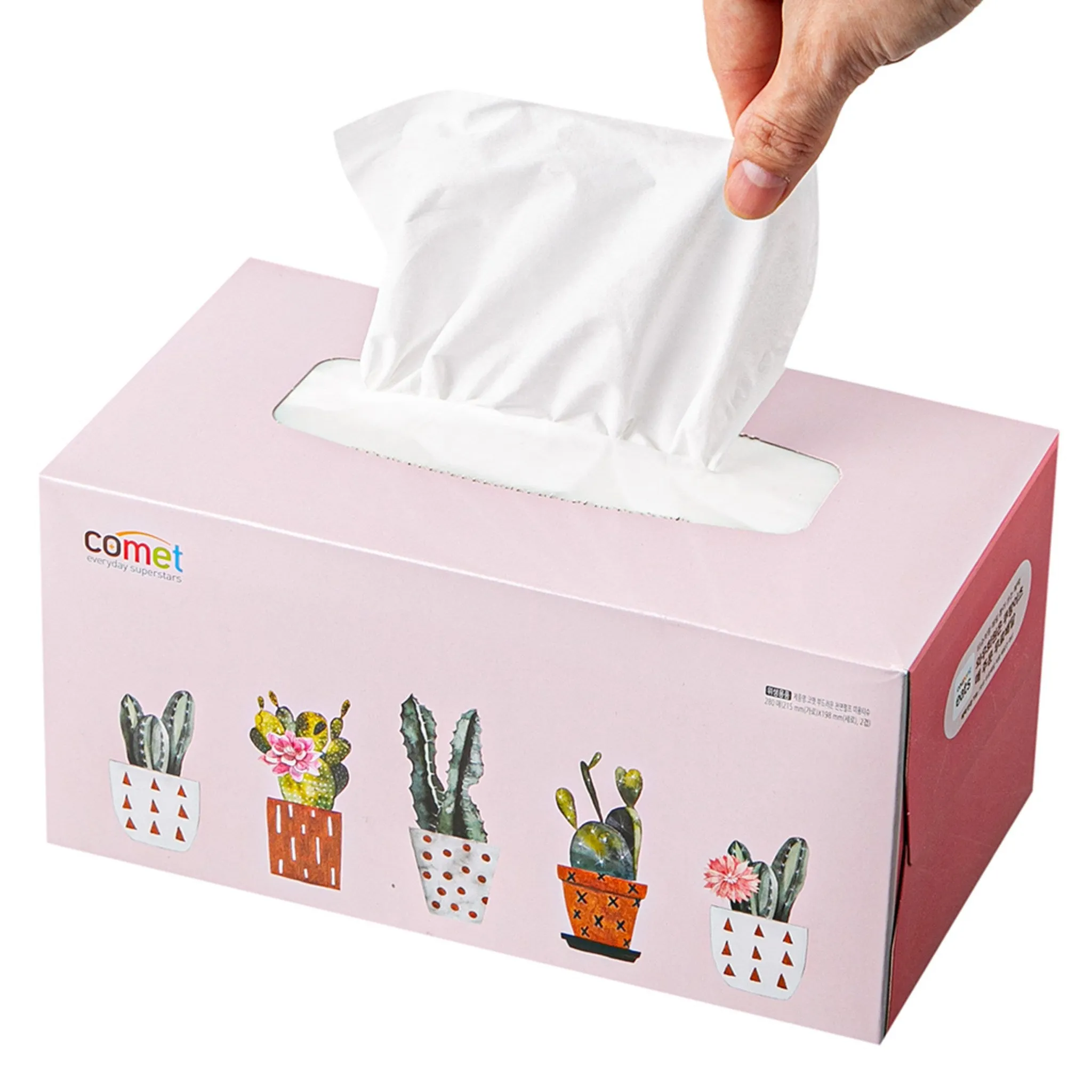 Comet Premium Soft Natural Pulp Cosmetic Tissue 280 Sheets - 🏆 #75 - Household Items - Best of December