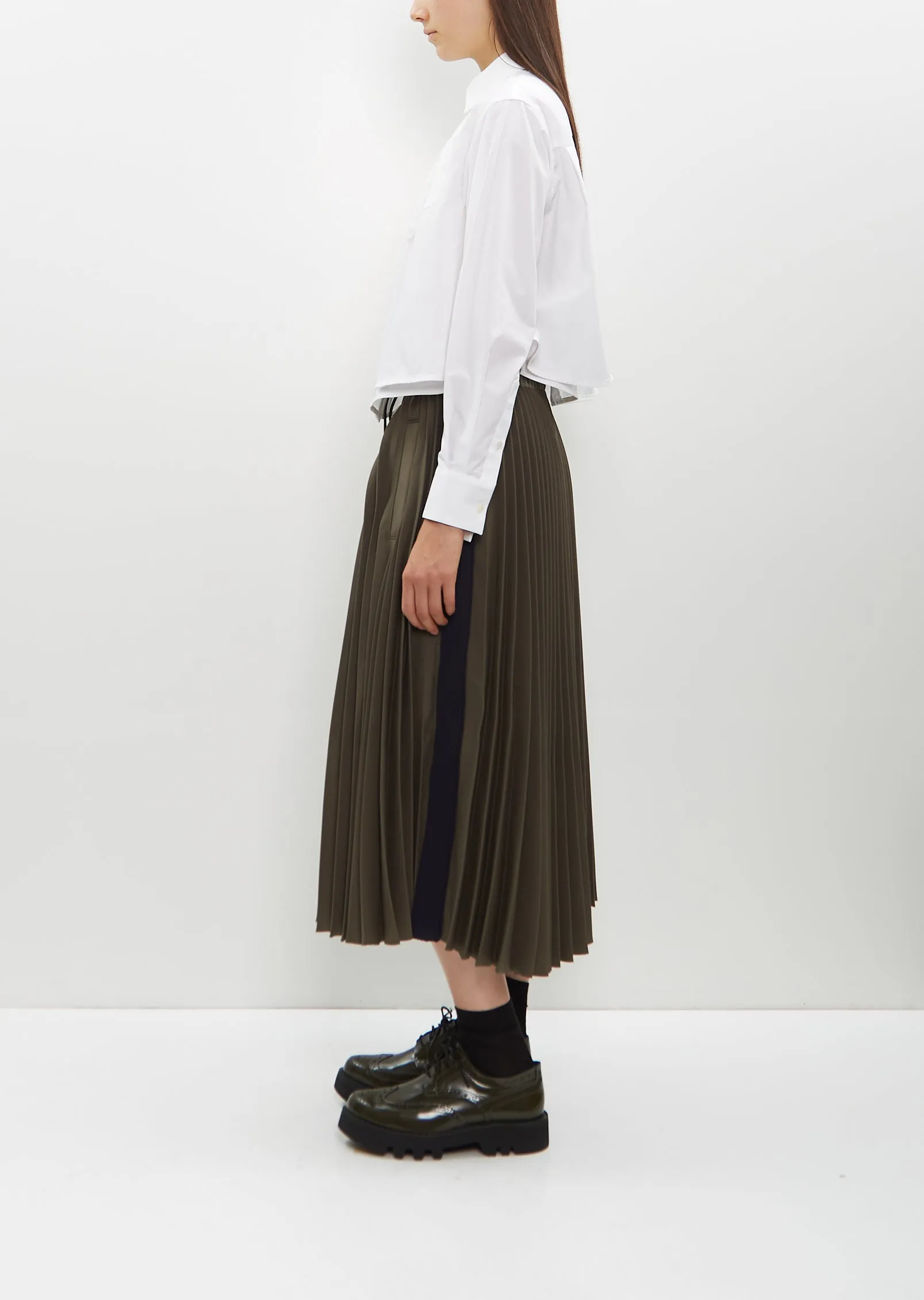 Cotton Poplin Shirt — Off White