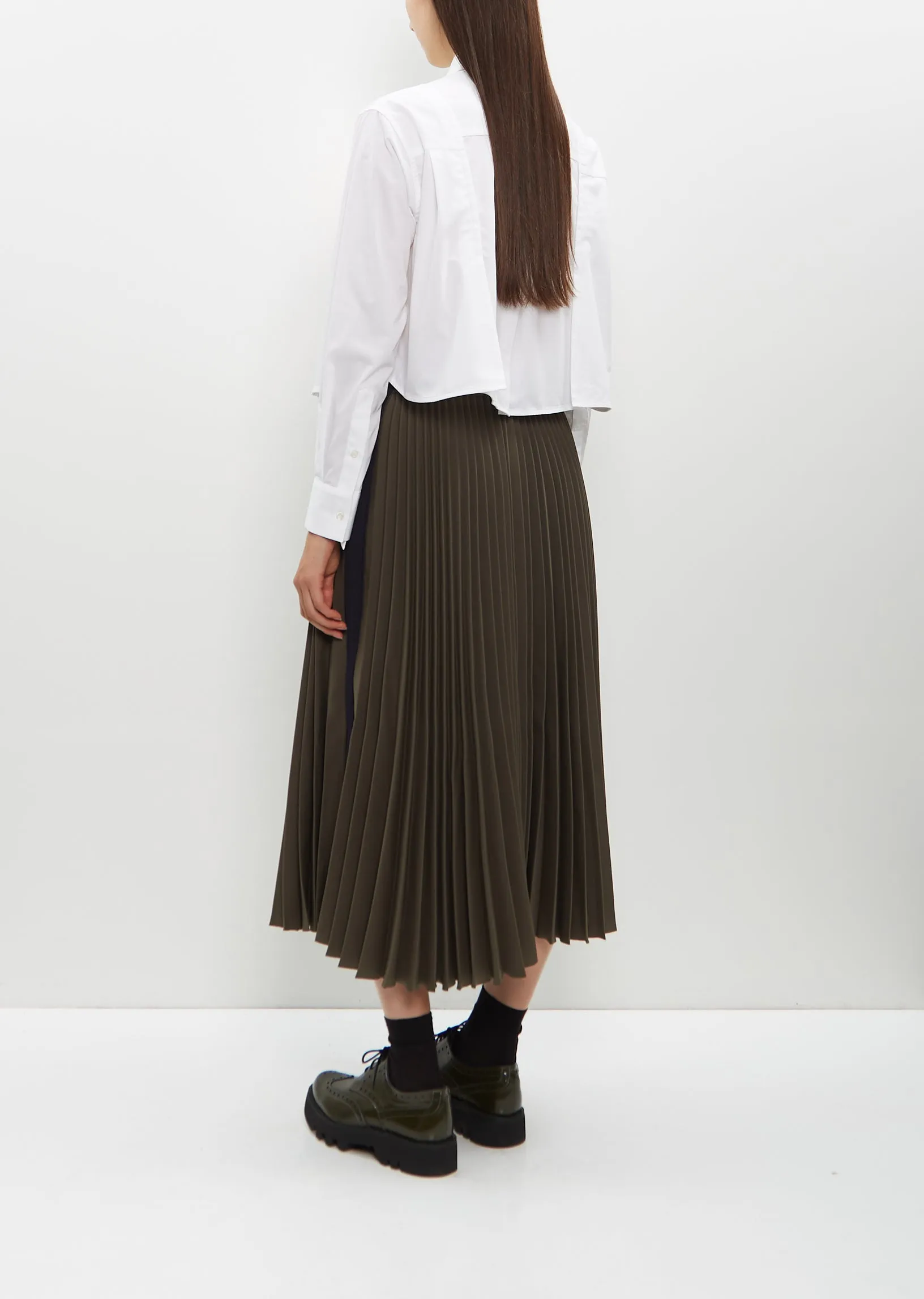 Cotton Poplin Shirt — Off White