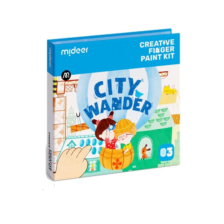 Creative Finger Paint Kit | Level 3 City Wander
