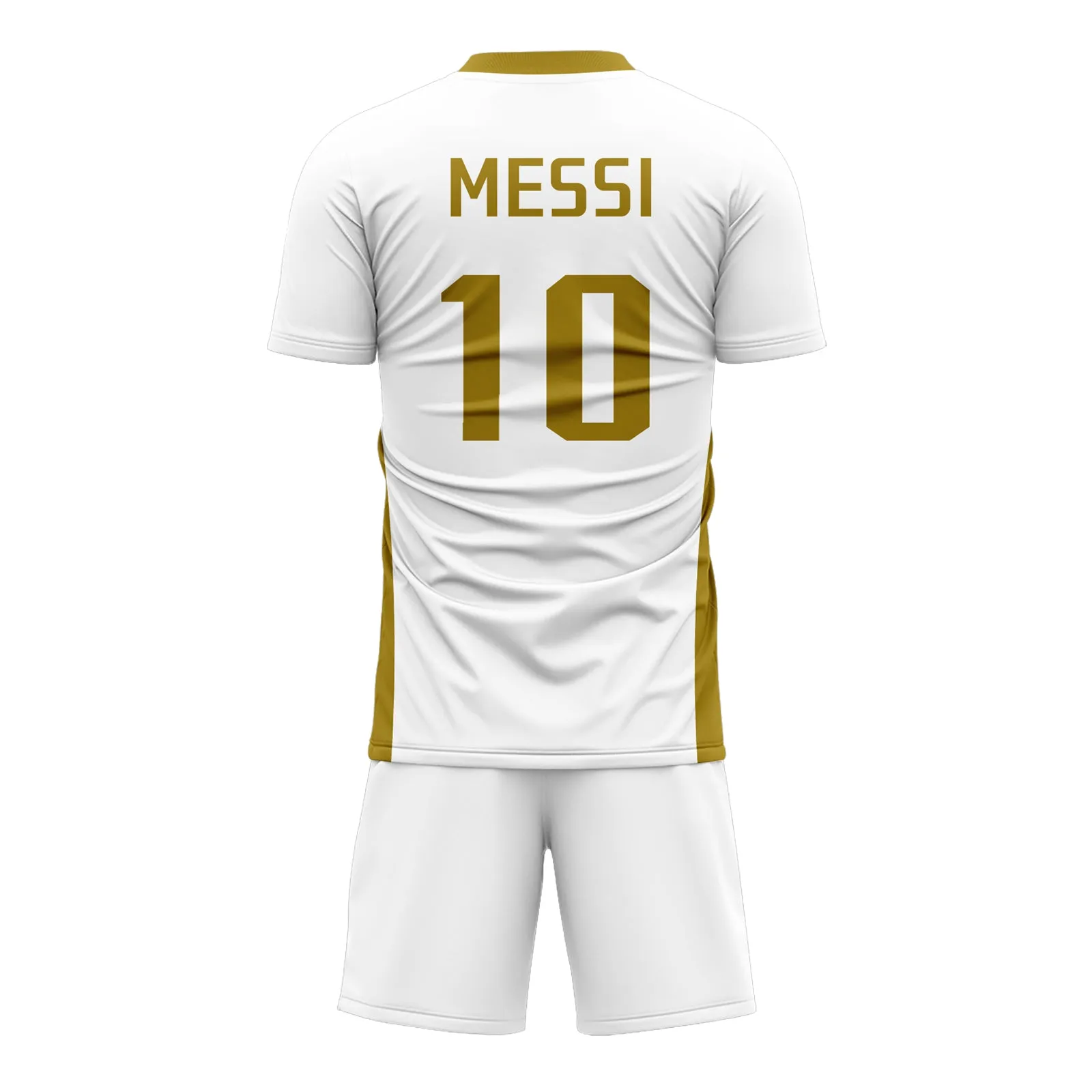 Custom White Soccer Sets Jersey Personalized SCJ101-D020207-3