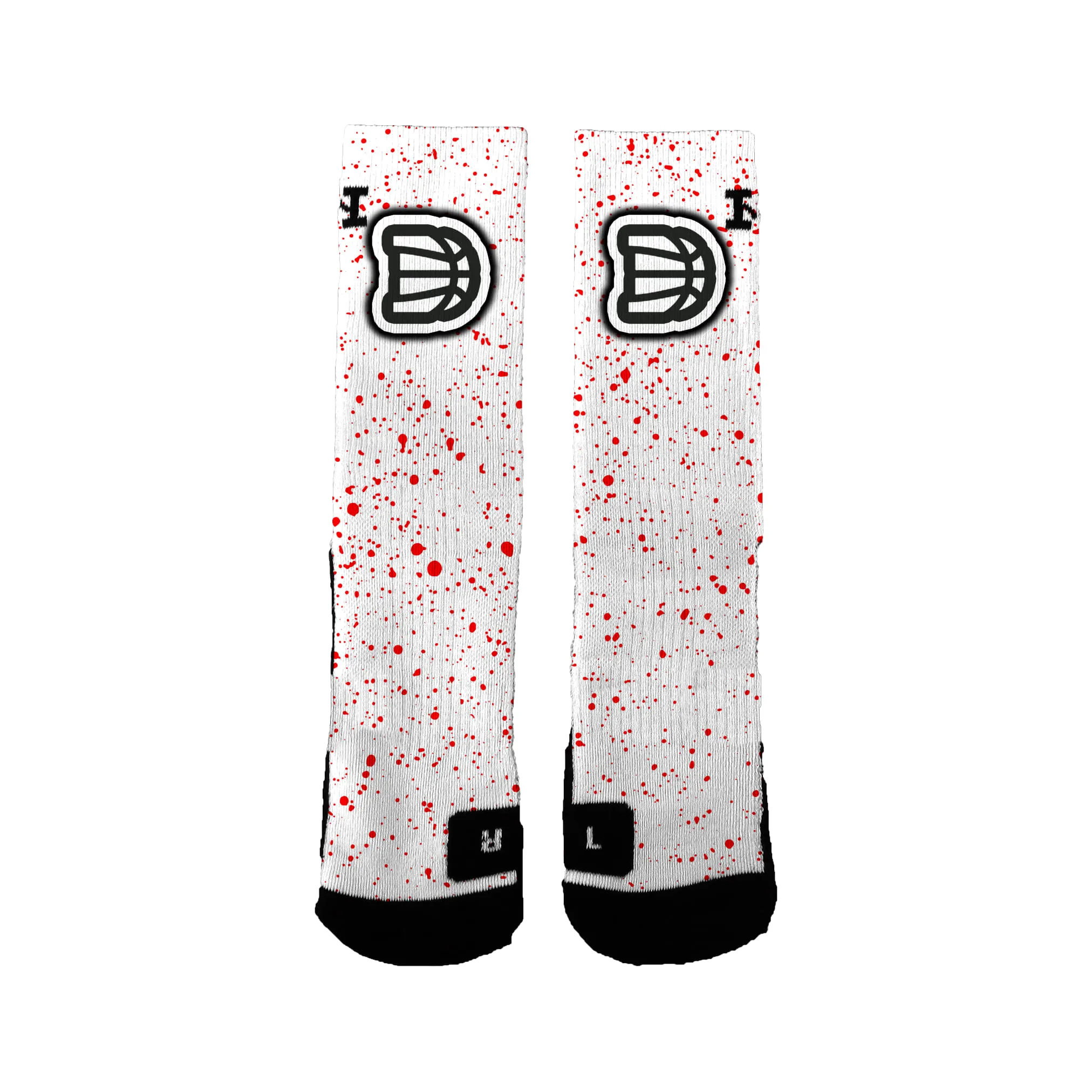Darting Basketball Academy Youth Foundation (angel) Cement Socks