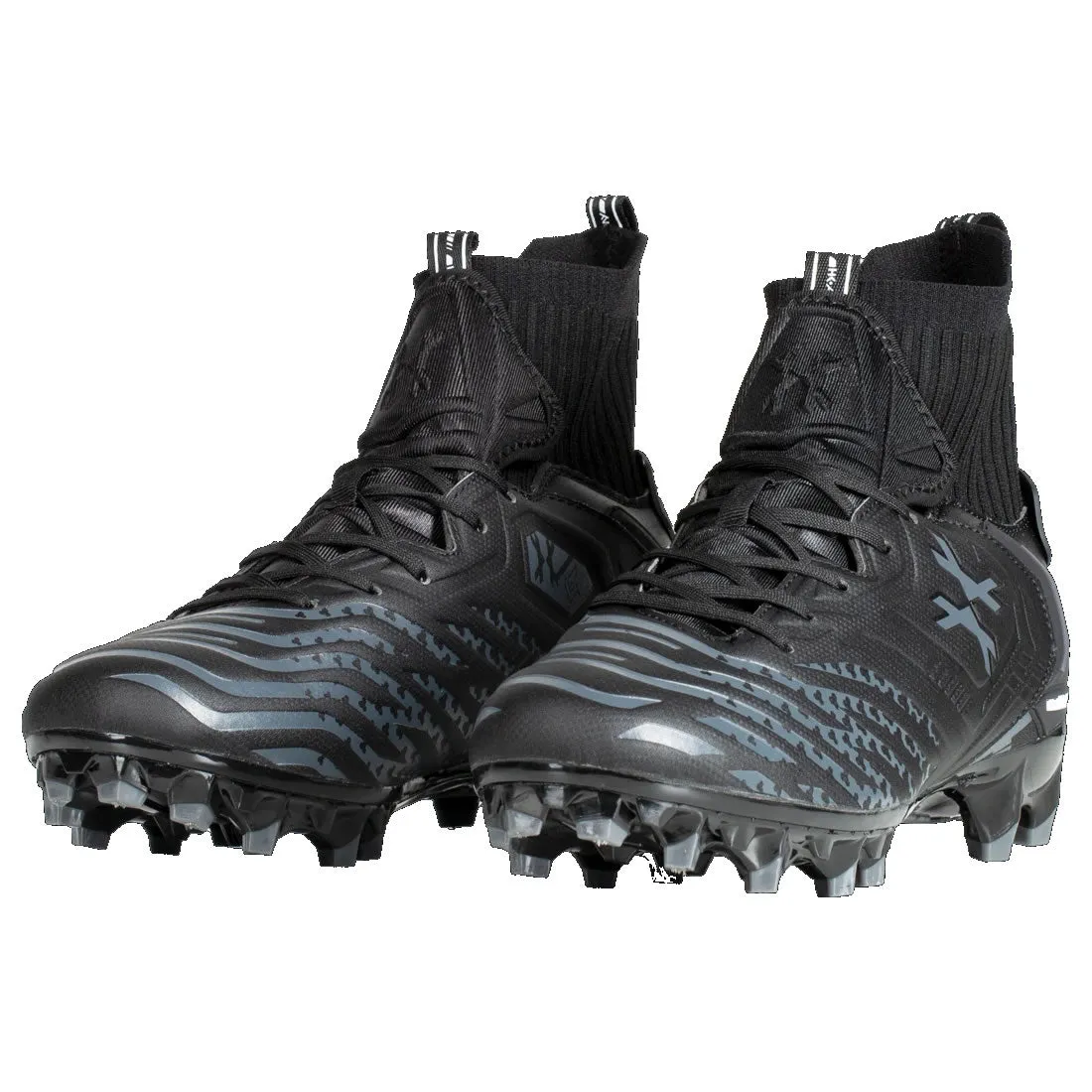 HK Army LT Diggerz X1 - Low Top Cleats - Black / Grey