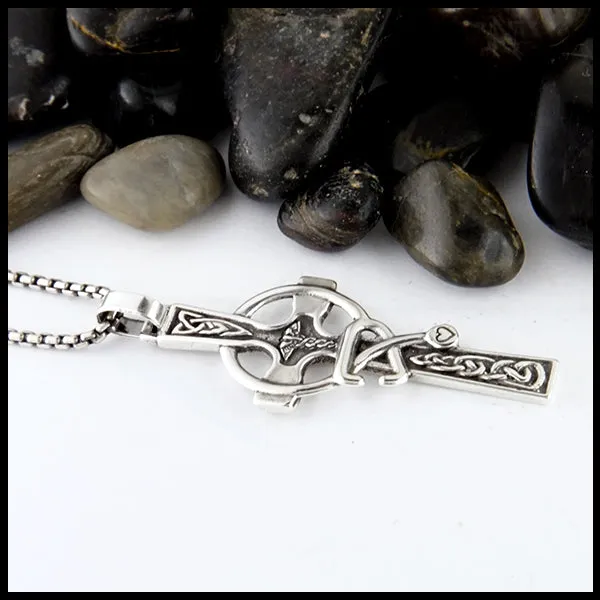 Large Celtic Caring Cross