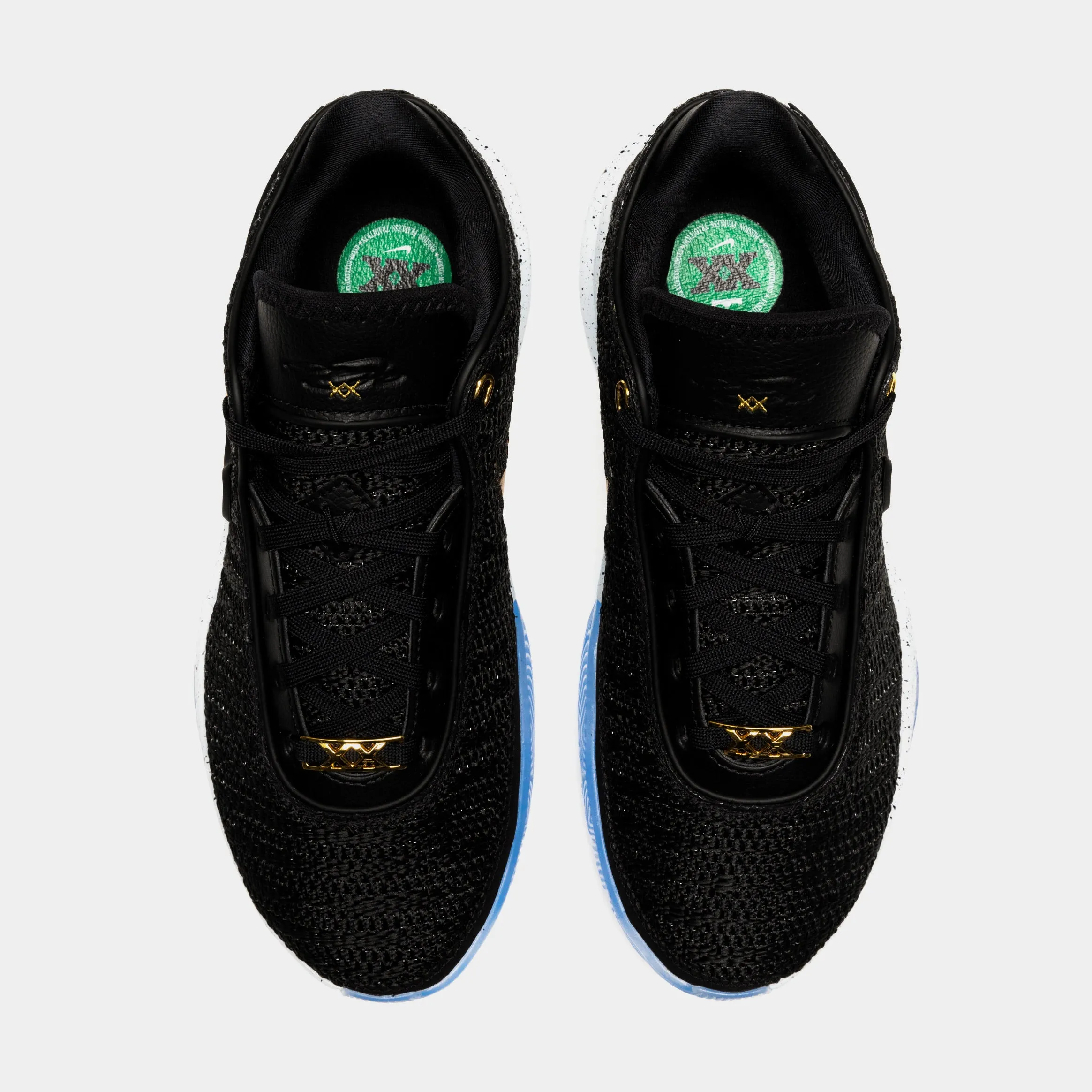 Lebron 20 Grade School Basketball Shoes (Black/Gold)