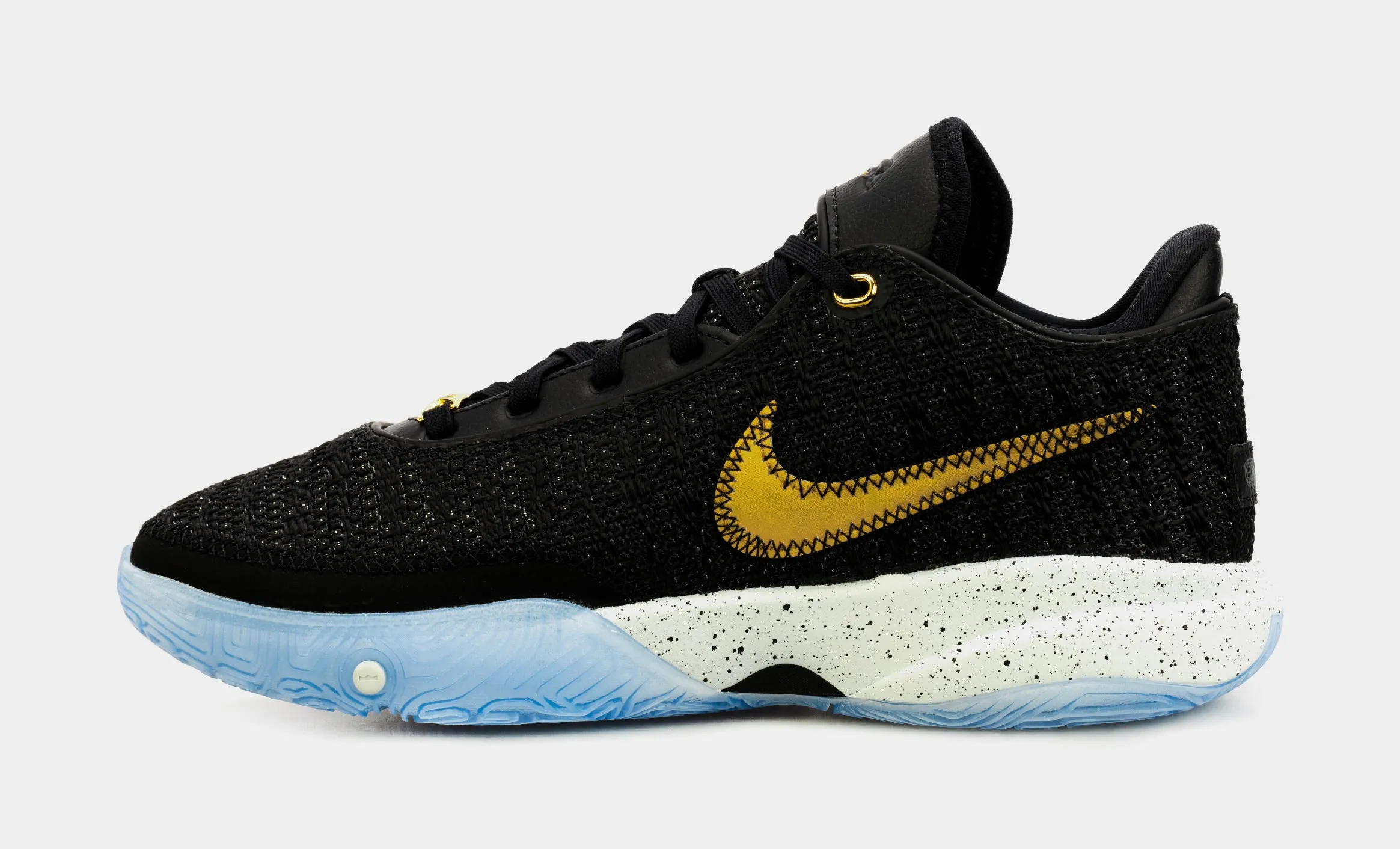 Lebron 20 Grade School Basketball Shoes (Black/Gold)