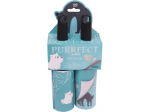 Lint Roller Black-100Sheets Set