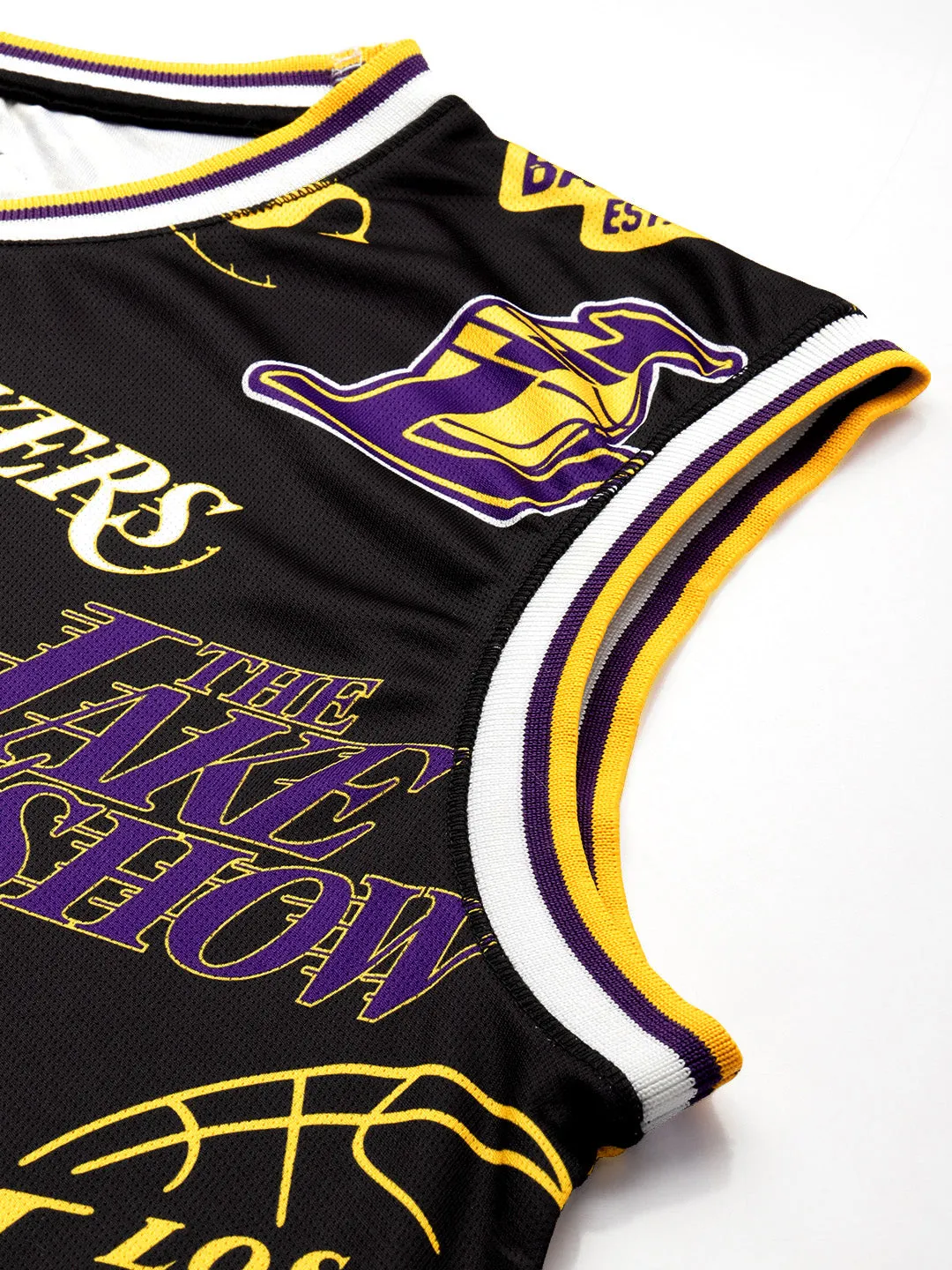Los Angeles Lakers: Logo Mash Sleeveless Jersey