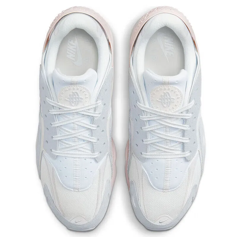 Men's Nike Wallace Air Huarache sports sneakers, white