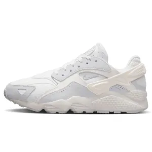 Men's Nike Wallace Air Huarache sports sneakers, white
