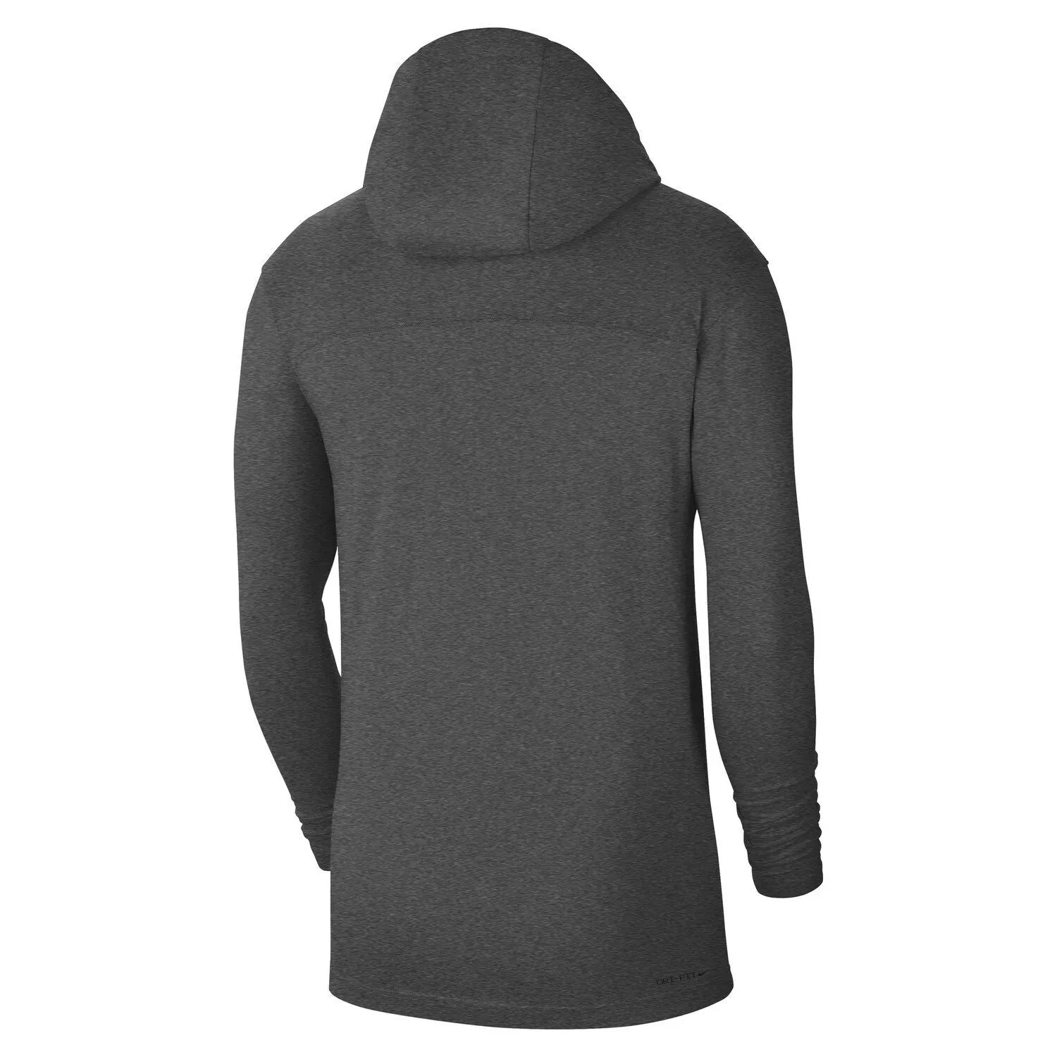Michigan State Spartans Off-Field Performance Nike Men's Charcoal Long Sleeve Hooded T-Shirt