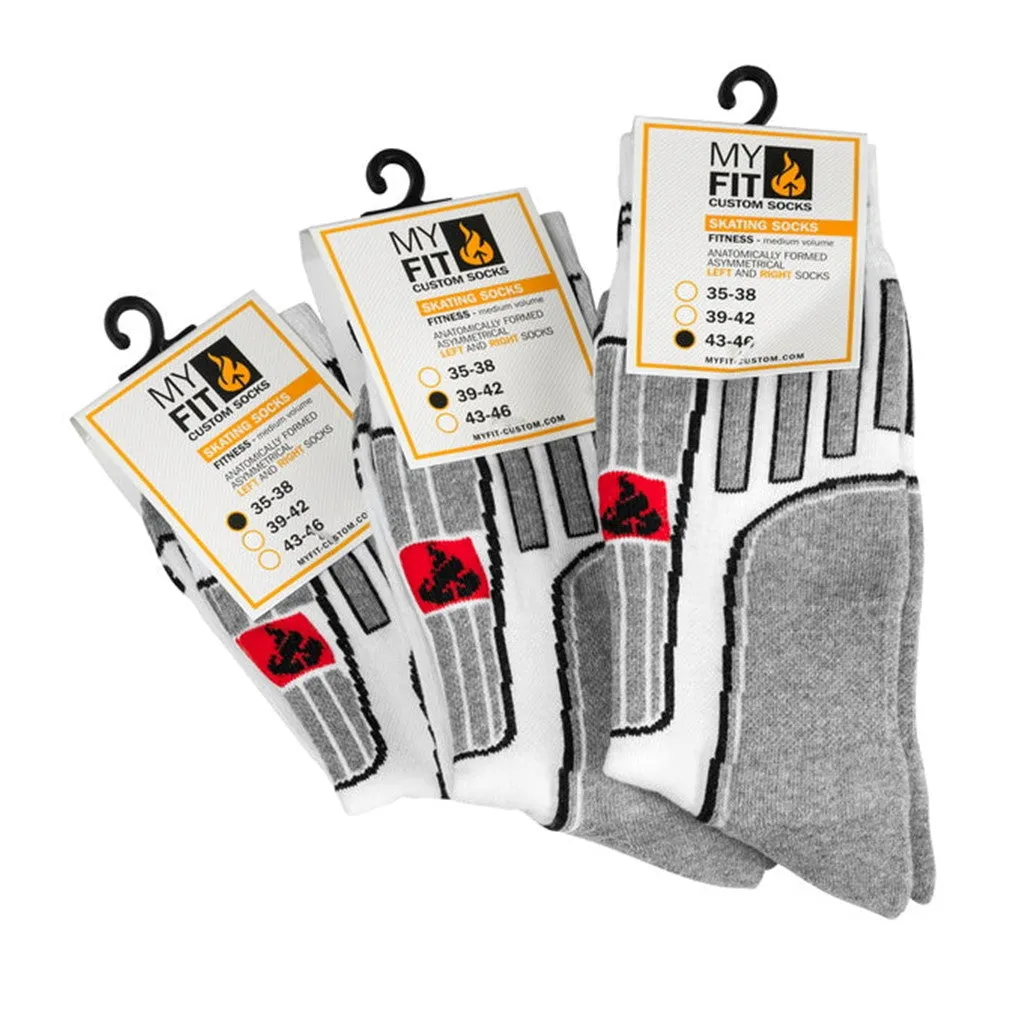 MyFit Powerslide Skating Socks