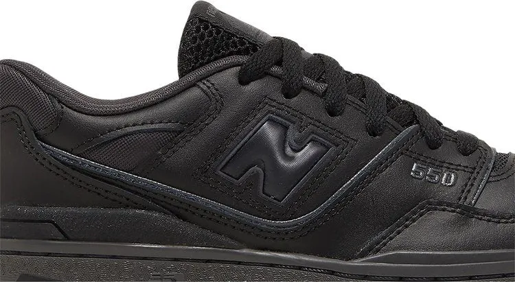 New Balance 550 Big Kid 'Black' Sneakers, black