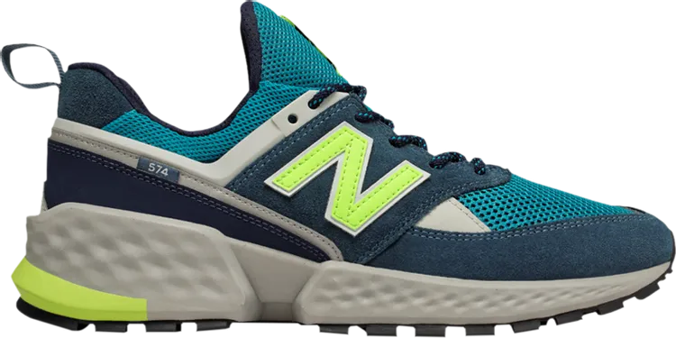 New Balance 574 'Blue Teal' sneakers, black