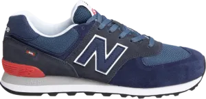 New Balance 574 'Navy Black' sneakers, blue