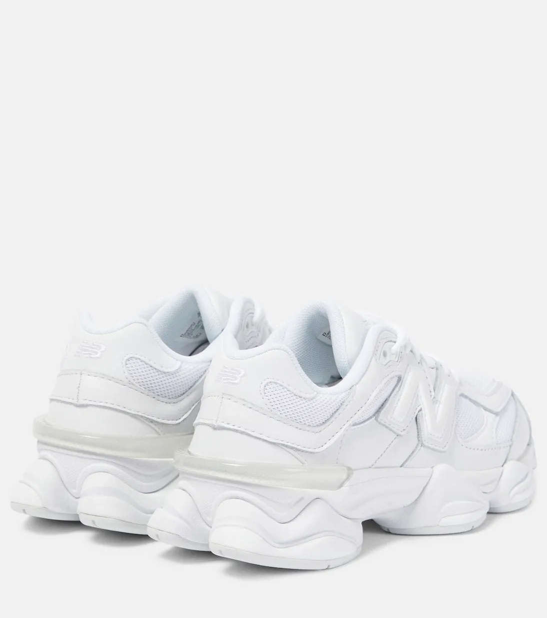 New Balance 9060 Leather Sneaker, White