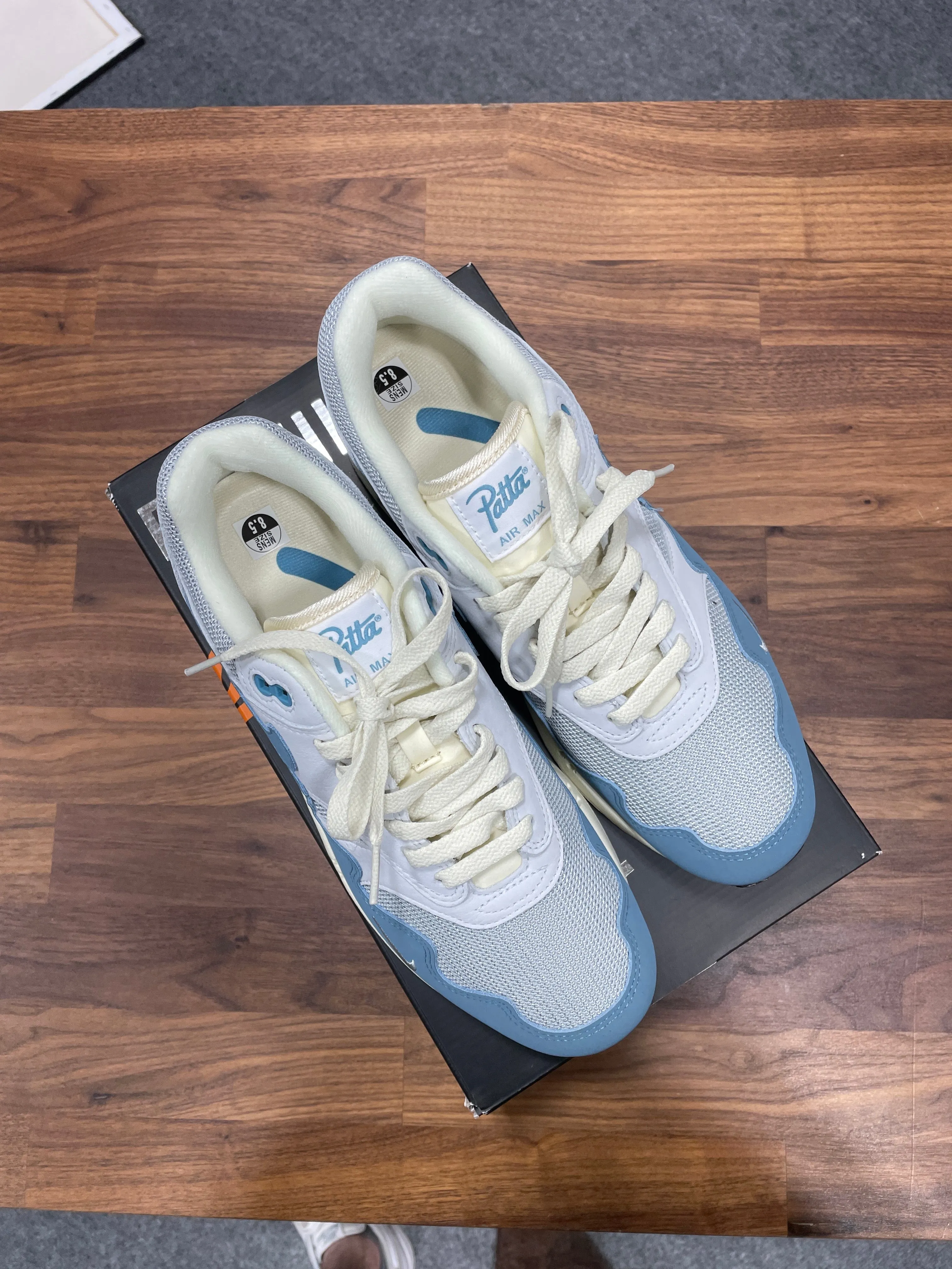 Nike Air Max 1 Patta Blue (With Bracelet)
