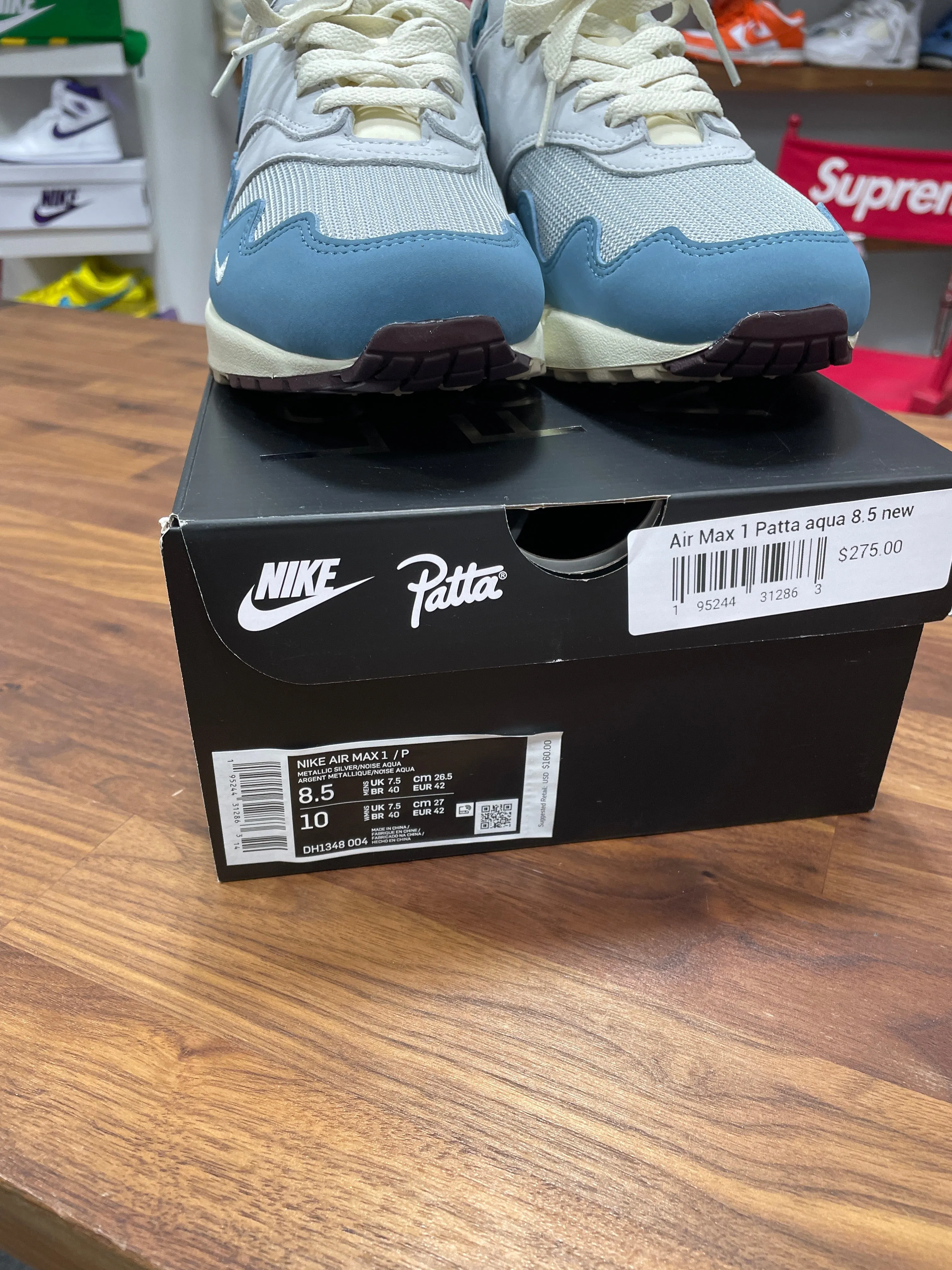 Nike Air Max 1 Patta Blue (With Bracelet)